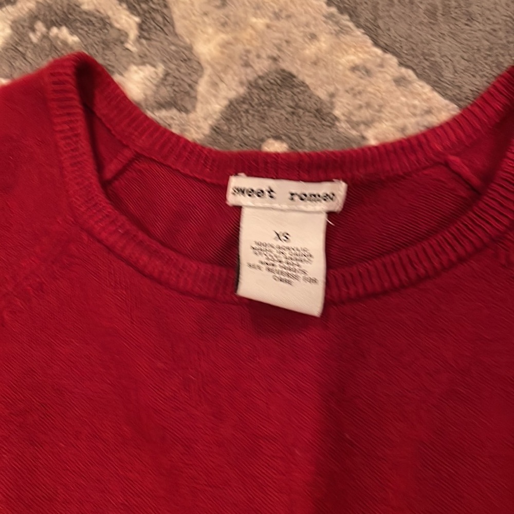 Red Nordstrom Rack Sweater - Picture 2 of 2